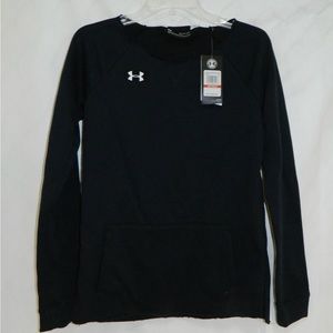 NWT Women’s Under Armour Loose Fleece Back Crew Hoodie Size XS